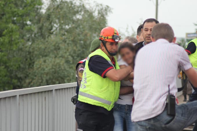 Sakarya Köprüsü'nde intihar girişimi