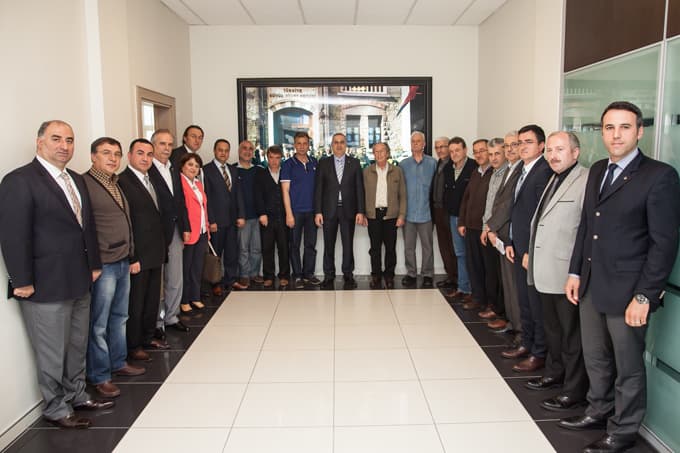 Sanayi esnafı Kösemusul'la görüştü