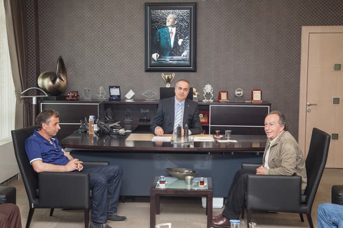 Sanayi esnafı Kösemusul'la görüştü