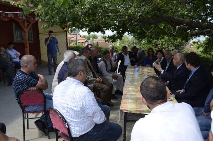 MHP'lilerden ilginç tahsise yerinde tespit