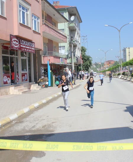 İşte Kaynarca'da yapılan Gençlik Koşusu