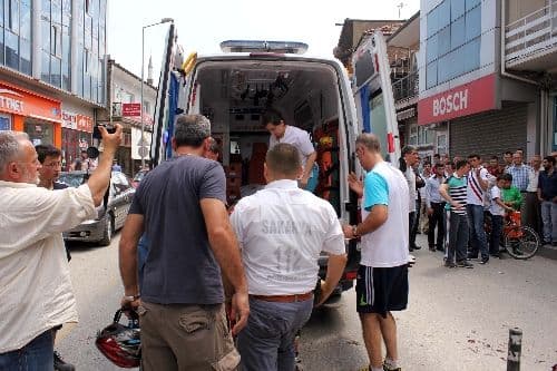 Akyazı'daki bisiklet turunda kaza: 2 yaralı!
