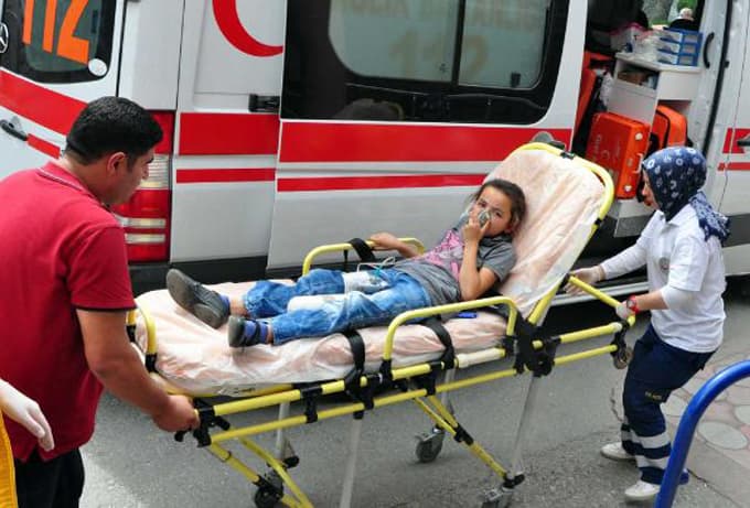 Polisin biber gazı eğitimi öğrencileri hastanelik etti