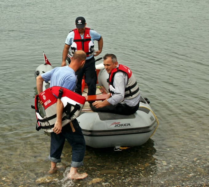 Sapanca Gölü'nde kurtarma operasyonu