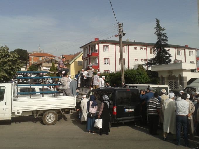 Sakarya'da 'Mahmut Efendi' izdihamı