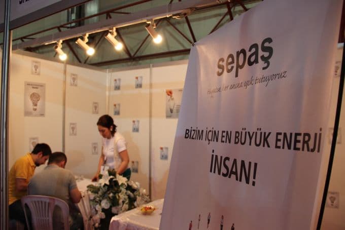 DOMİF Fuarı'nda, SEPAŞ'a CV yağdı