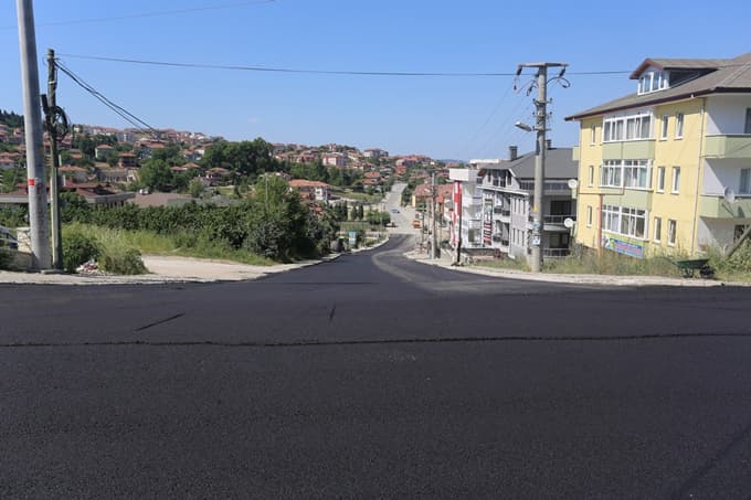 Serdivan'da asfalt çalışmaları başladı