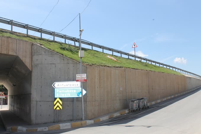 Alifuatpaşa'ya giriş çıkışlar güzelleşiyor