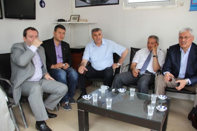 Başkan Toçoğlu taksicilerin sorunlarını dinledi