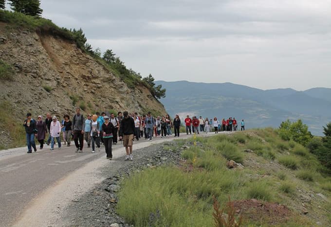 Doğa yürüyüşleri sona erdi