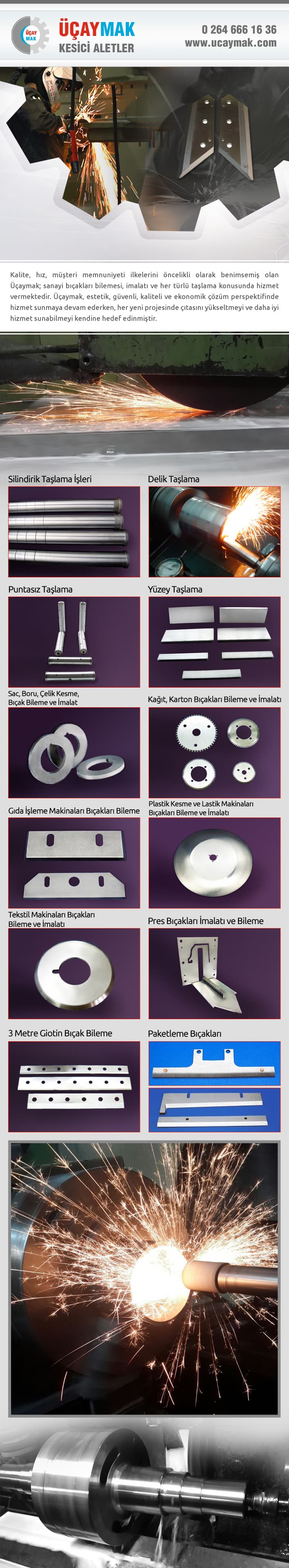 Üçaymak Kesici Aletler
