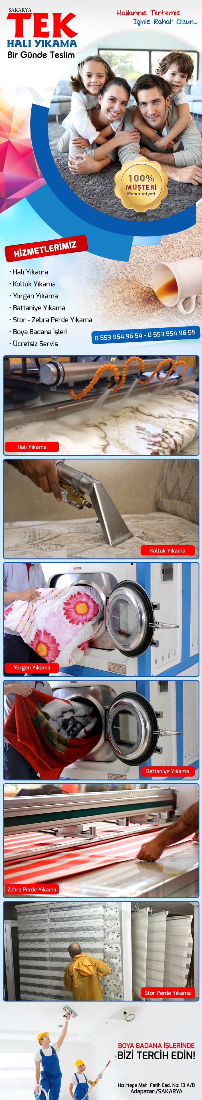 Tek Halı Yıkama 