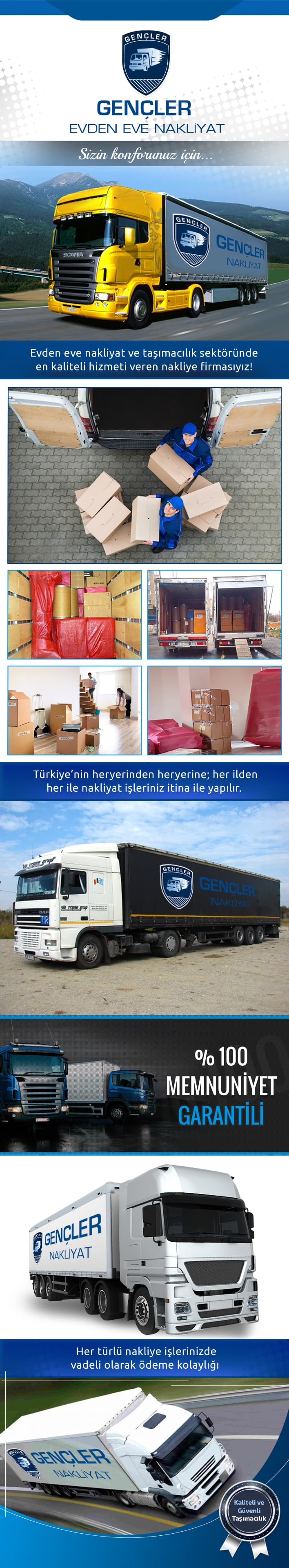 Gençler Evden Eve Nakliyat