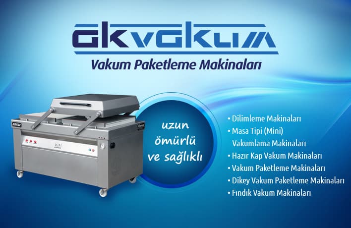 Akvakum Vakum Paketleme Makinaları