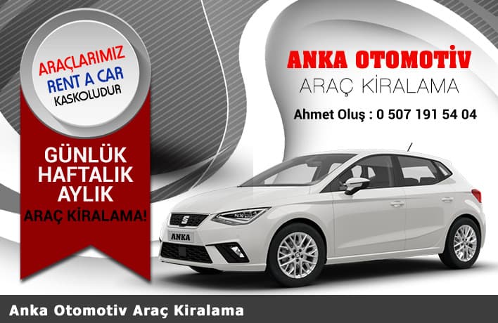 Anka Otomotiv Araç Kiralama