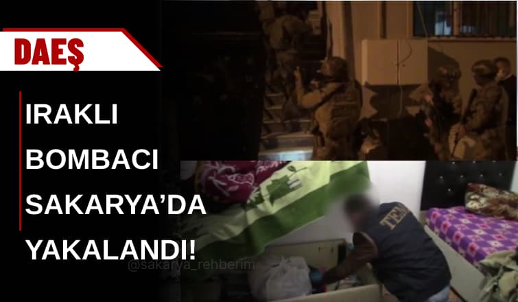 Iraklı Bombacı Sakarya'da Yakalandı