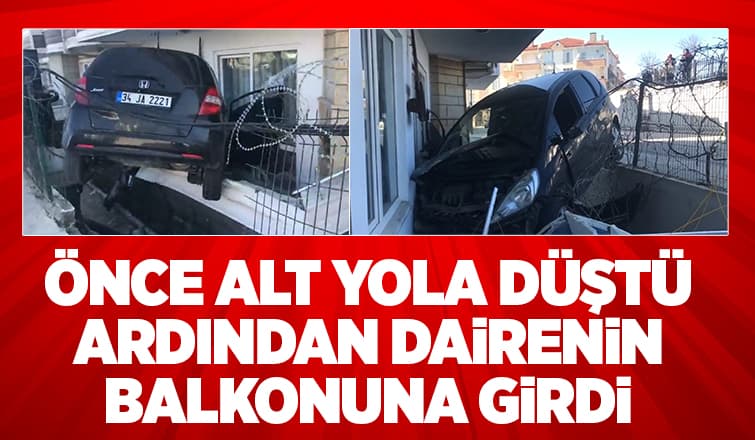 Karasu ilginç kaza