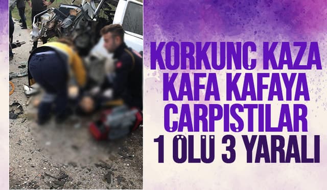 Söğütlü'de feci kaza: 1 ölü, 3 yaralı