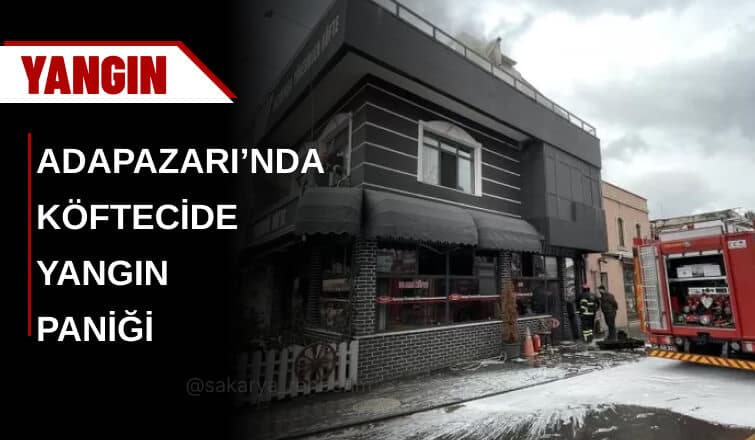 Restoranda Yangın!