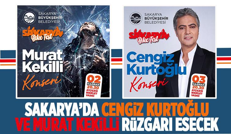 Cengiz Kurtoğlu ve Murat Kekilli konser verecek