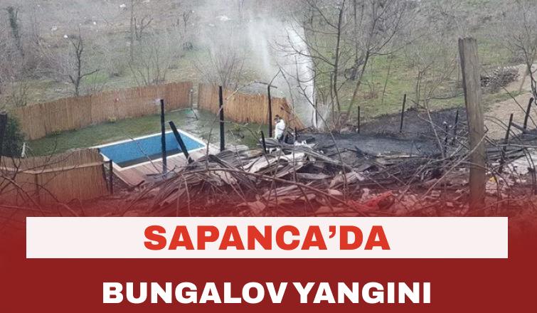 Sapanca'da bungalov yandı: Tatile gelen iki genç öldü