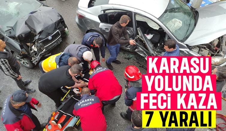 Ferizli'de Feci Kaza: 7 Yaralı