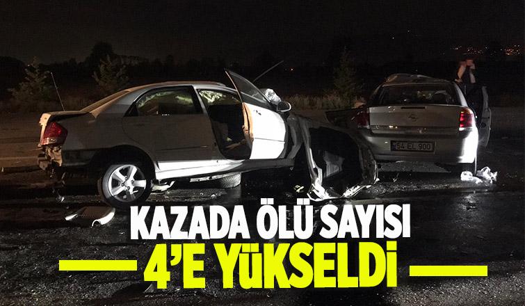 Akyazı'daki kazada ölü sayısı 4'e çıktı