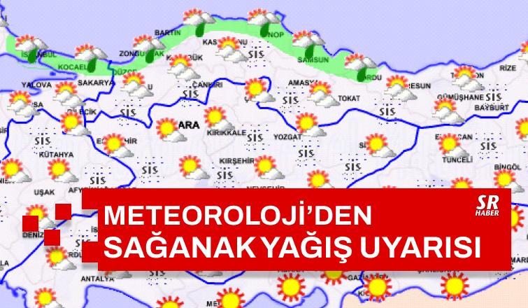 Meteoroloji'den Günlük Hava Tahmin Raporu