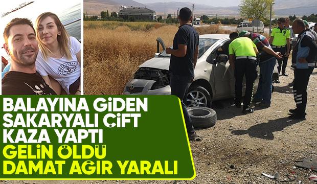 Balayı yolunda feci kaza: Gelin öldü, damat ağır yaralı