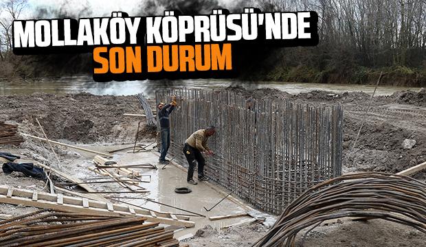 Yılların sorunu bitiyor: Mollaköy Köprüsü yeniden yükseliyor