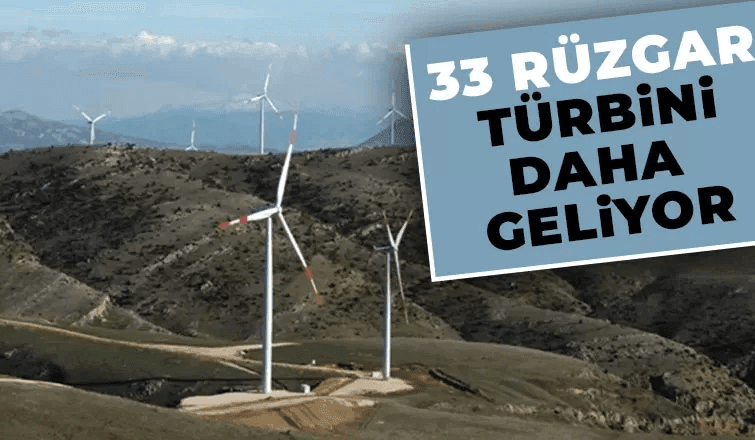 Akyazı ve Taraklı'ya 33 Rüzgar Türbini Kurulacak 