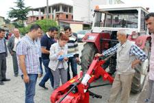 31 çiftçiye makine ekipmanları dağıtıldı