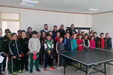 Kaynarca'da ortaokullar arası masa tenisi turnuvası