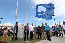 Karasu sahilinde Mavi Bayrak Töreni yapıldı