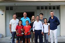 10 yaşındaki Sakaryalı tenisçinin hedefi Milli Takım