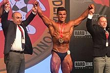 Sakaryalı Kürşat  Vücut Geliştirmede Türkiye Şampiyonu oldu
