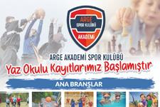 Arge Akademi Spor Kulübü Yaz Okulu Kayıtları Başladı