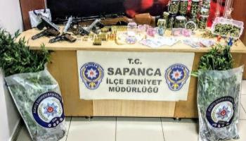 Sapanca'da yılbaşı öncesi uyuşturucu operasyonu