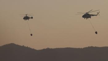 Orman Yangınlarıyla Mücadelede Helikopter ve Uçak Sayısı Artıyor