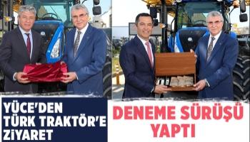 Ekrem Yüce'den Türk Traktör'e ziyaret