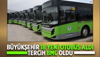 Sakarya Büyükşehir 18 yeni otobüs aldı