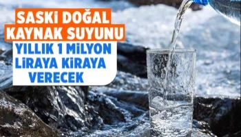 Çamlıca'daki doğal kaynak suyu kiraya veriliyor
